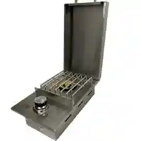 כיריים גז בילד אין מנירוסטה – להבה אחת 12,000 BTU למטבחי חוץ VOLCAN