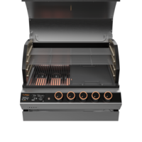 גריל גז Built-In טורבו עלית 5 | Ziegler & Brown Turbo Elite 5 BI עם 5 מבערי אינפרא אדום