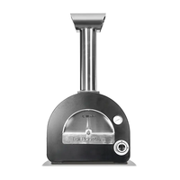 FORNO Oven MORO טאבון גז איטלקי מקצועי עם אבן Biscotto מקורית