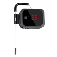 מד חום Bluetooth לבשר INKBIRD IBT-2X – כולל פרוב אחד לגריל, מעשנה וטאבון