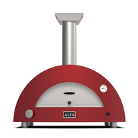ALFA MODERNO 2 Pizze אדום – טאבון גז איטלקי לשתי פיצות | עד 500°C