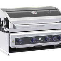 גריל גז בנוי Beefmaster Deluxe 4 Built-In | 4 מבערי Quad, רוטיסרי ואינפרא אדום