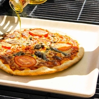 Boretti Pizza Stone אבן פיצה מרובעת 35x35