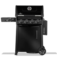 גריל גז Napoleon Freestyle PRO 425 IL עם כירת אינפרא אדום SIZZLE ZONE™ – שחור | 4 מבערים