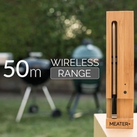 מדחום אלחוטי MEATER+ – מד חום חכם לבשר, גריל, מעשנה וטאבון