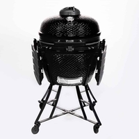 Kamado XL K24 Red/black - מעשנת קמאדו