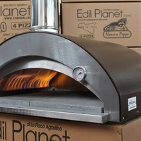 טאבון גז PIZZAIOLO – טאבון איטלקי מקצועי עם אבן Lava Stone ותא אפייה גדול