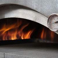 טאבון גז PIZZAIOLO – טאבון איטלקי מקצועי עם אבן Lava Stone ותא אפייה גדול