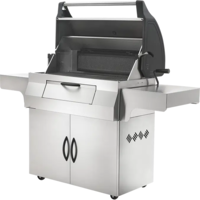 גריל פחמים מקצועי מנירוסטה – CHARCOAL PROFESSIONAL IL