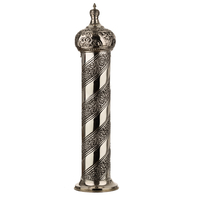 Silver Plated Megillah Scroll Case For 20/24 Cm