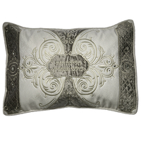 Leather Like 4 Pcs Passover Set: Pillow, Passover & Afikoman Covers With Towel