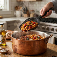 כף מסננת עמוקה לבישול והגשה – מסננת שמן ונוזלים בקלות