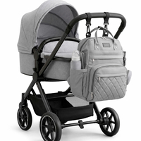 תיק החתלה פרמיום רב-תאים – כולל משטח החתלה - אלגנטי ומוכן לכל יציאה