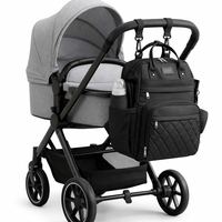 תיק החתלה פרמיום רב-תאים – כולל משטח החתלה - אלגנטי ומוכן לכל יציאה