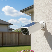 מצלמת אבטחה סולארית אלחוטית | כולל כרטיס זיכרון 32GB | ראיית לילה איכותית WIFI