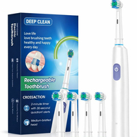 מברשת שיניים חשמלית נטענת – ניקוי יסודי, נוחות מקסימלית