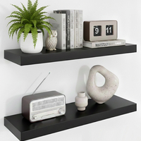 מדף צף מלבני במגוון צבעים | התקנה נסתרת | חזק מאוד ואיכותי