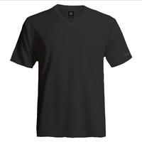 טישרט V-NECK -  שחור