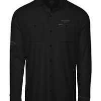 סווטשרט OVERSHIRT עם כיסים- לבן