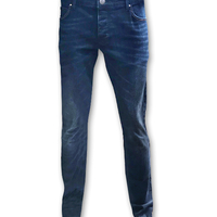ג׳ינס Slim Fit Blue Black