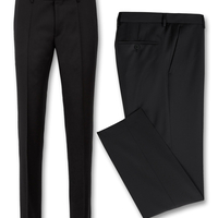 מכנסיים אלגנטיות IKONE SKINNY - שחור