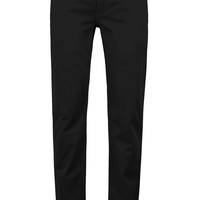 מכנסיים כותנה Slim Straight - כחול