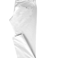 מכנסיים Skinny Cotton/Stretch- לבן