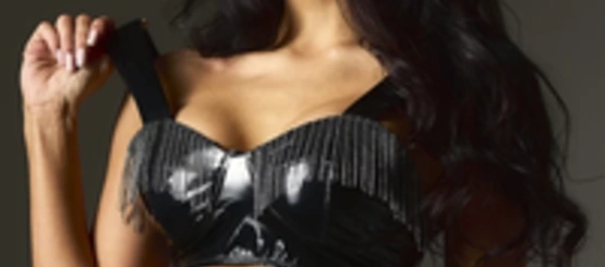 Top OCCI black latex