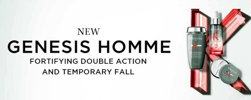 GENESIS HOMME- לחיזוק ועיבוי השיער- חדש לגברים!