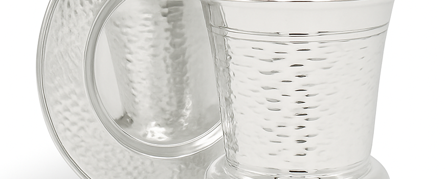 סט קידוש מכסף טהור