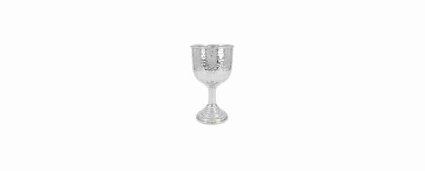 Kiddush cups made of pure silver