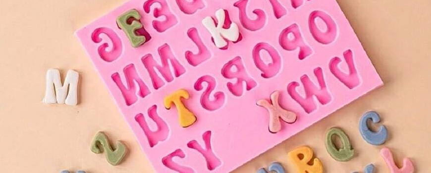 סיליקון אותיות ומספרים