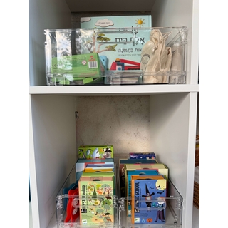 אחסון וסידור הצעצועים