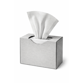 ממחטות טישו וצץ רץ בקרטונים