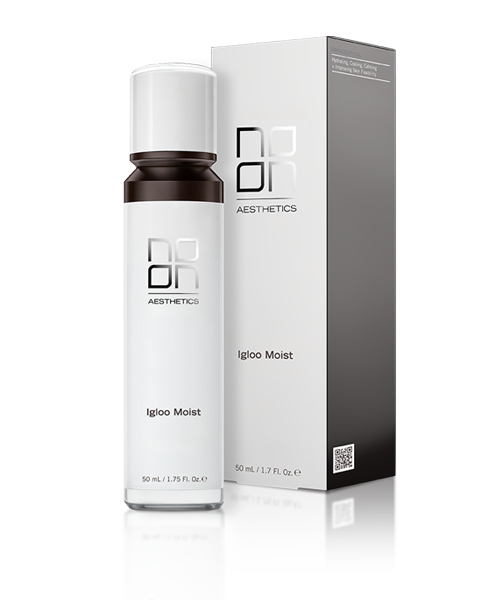 קרם לחות מרגיע Igloo Moist 24/7 של NOON Aesthetics בקליניקת HBeauty נתניה