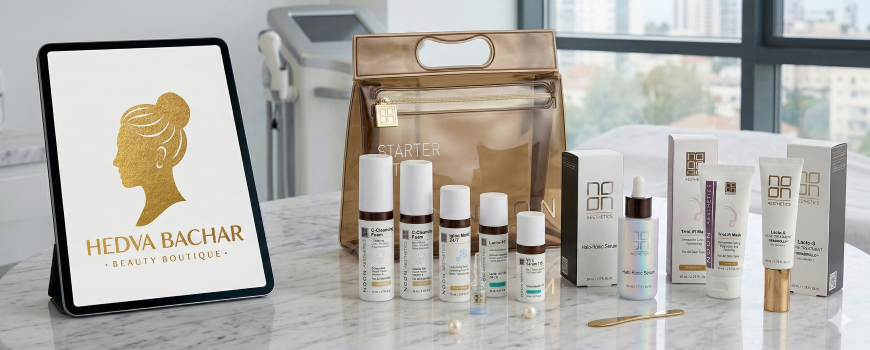 NOON מוצרי קוסמטיקה לשיקום העור 