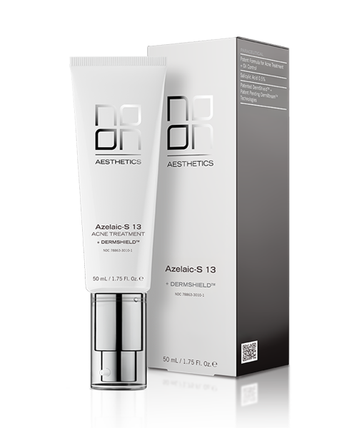 Azelaic-S 13/20 - טיפול פרא-רפואי באקנה, רוזציאה ופיגמנטציה NOON Aesthetics נתניה