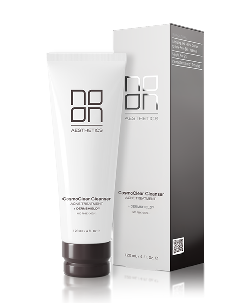 ג'ל ניקוי טיפולי Cosmo-Clear של NOON Aesthetics בקליניקת HBeauty נתניה