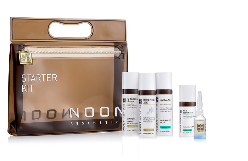 ערכת התנסות Experience Starter Kit של NOON Aesthetics בקליניקת HBeauty נתניה