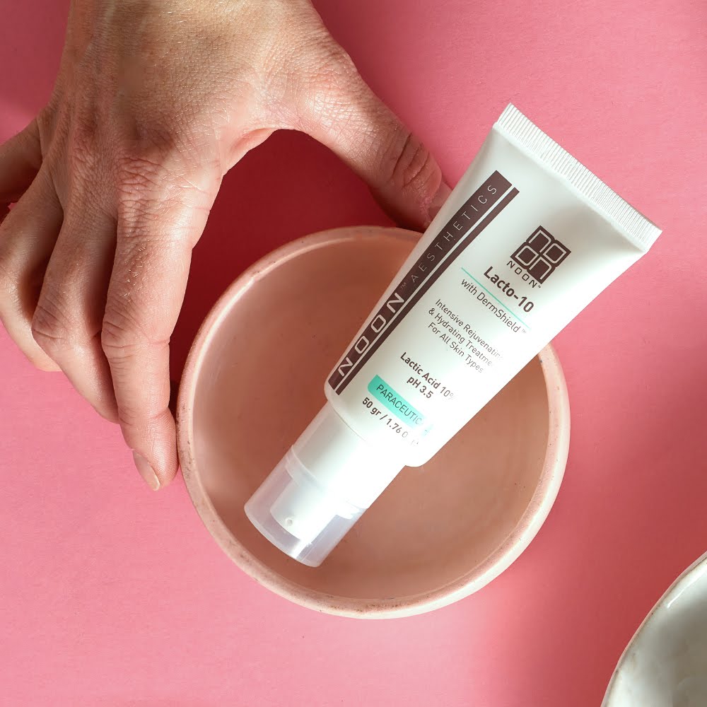 NOON Lacto-10 – קרם פעיל עם 10% חומצה לקטית ו-DermShield