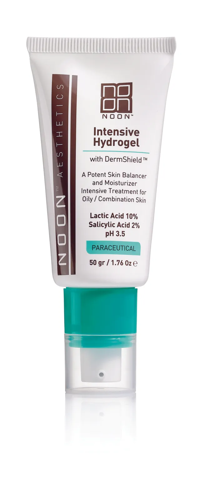 אמולסיה מאזנת לעור שמן Intensive Hydrogel של NOON Aesthetics בקליניקת HBeauty נתניה