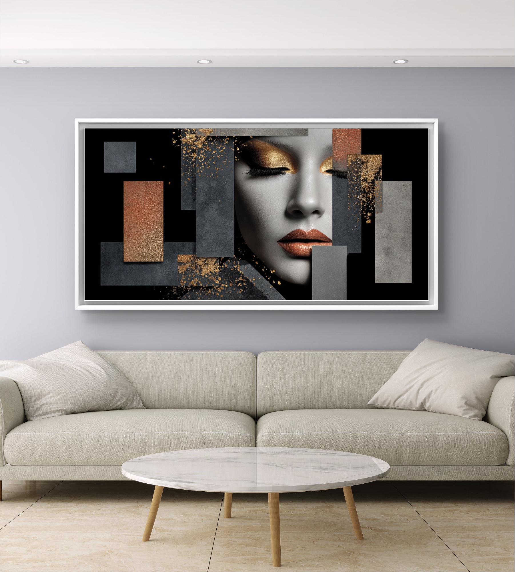 תמונה גדולה לסלון