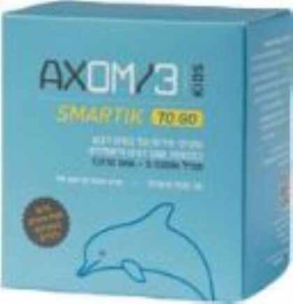 אקסום 3 To Go - שקיקי סירופ DHA לילדים Axom3 Smartik