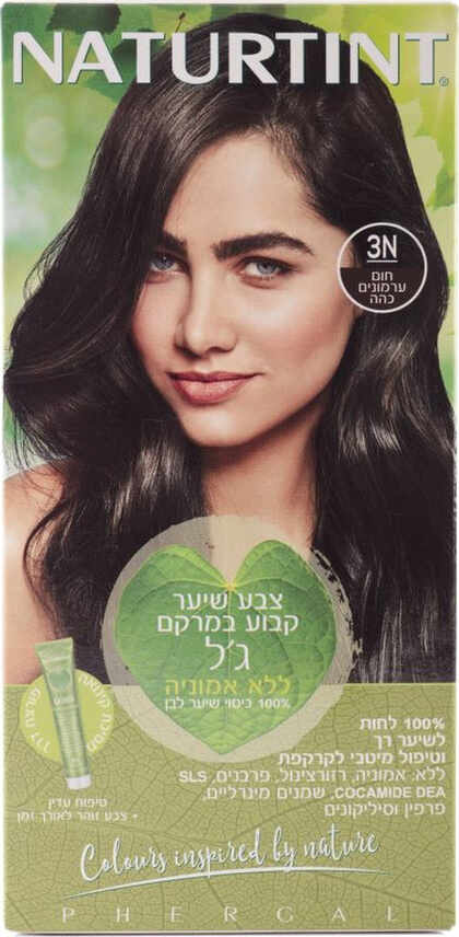 נטורטינט צבע לשיער 3N חום ערמונים כהה