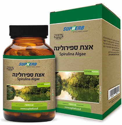 סופהרב - ספירולינה SupHerb - Spirulina Algae