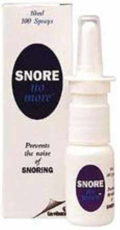 סנור נו מור - תכשיר לטיפול בנחירות Snore No More