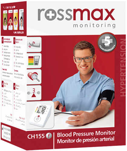 מד לחץ דם אוטומטי לזרוע Rossmax CH155