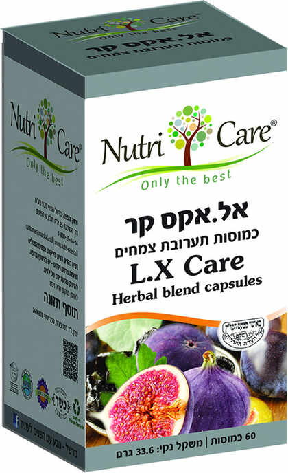 נוטריקר L.X CARE אל אקס קר 60 כמוסות