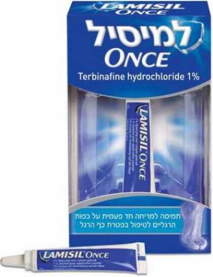 למיסיל ONCE - תמיסה לטיפול בפטריות ברגליים
