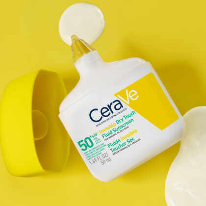 סרווה תחליב פנים מאזן SPF50+ לעור רגיל עד שמן
